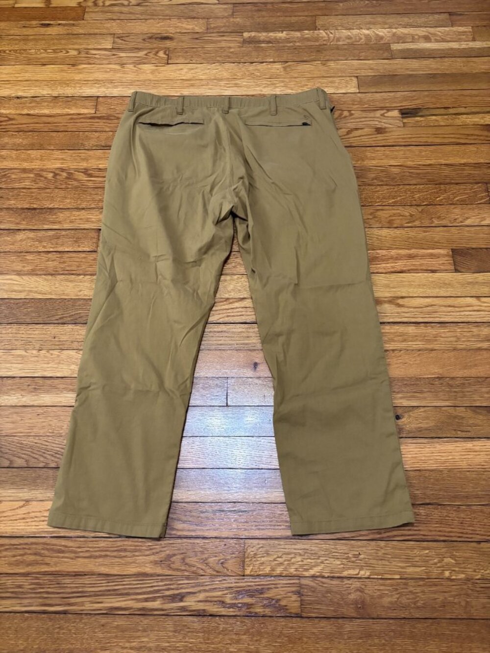 Orvis Tech Pants Mens Size 40x30 Brown Cotton Nylon Spandex Straight Leg Stretch - Picture 5 of 5